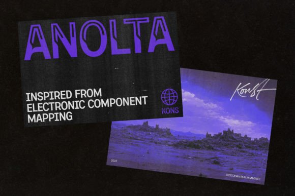 Anolta: The Anti-Design Typeface for a Raw, Authentic Edge
