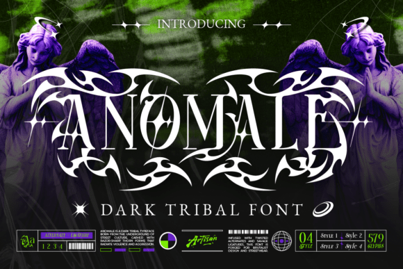 Anomale: Unleashing Raw Tribal Energy in Your Designs