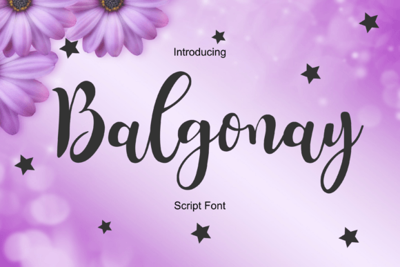 Balgonay: The Casual Handwritten Font for Fresh Branding