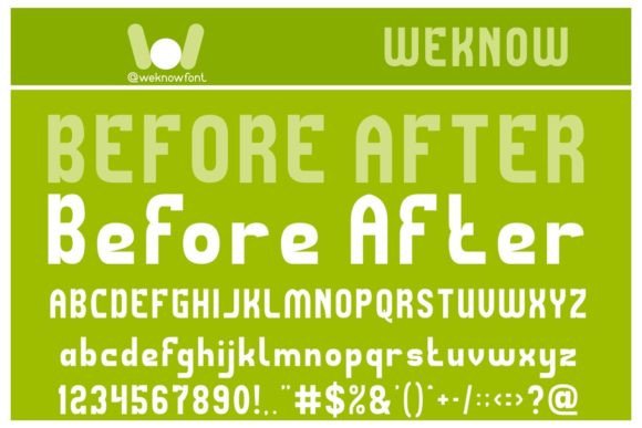 Before After: The Display Font for Modern Branding