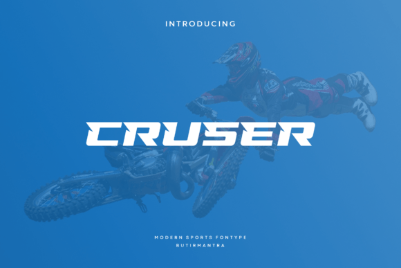 Cruser: The Dynamic Sans Serif for Modern, Sports-Inspired Design