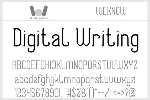 Digital Writing: The Slab Serif with a Creative Edge