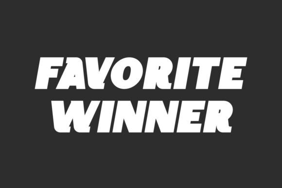 Favorite Winner: The Typeface Engineered for Victory