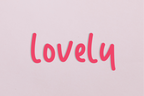 Lovely: The Handwritten Font That Feels Effortlessly Human