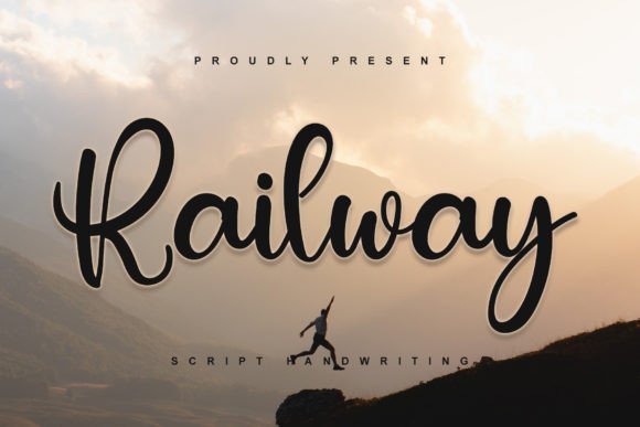 Railway Font: Merging Classic Calligraphy with Modern Style