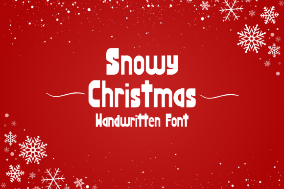 Snowy: A Sweet Handwritten Font for Creative Projects