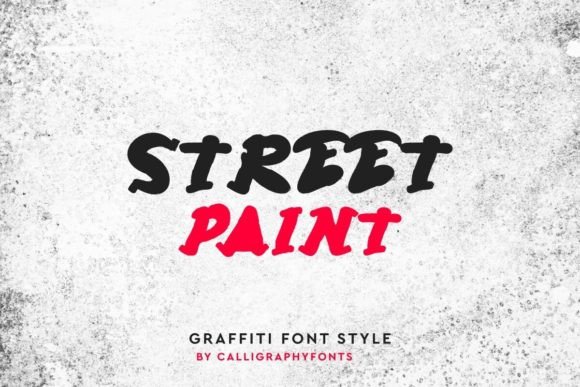 Street Paint: A Bold Typeface for Authentic Urban Design