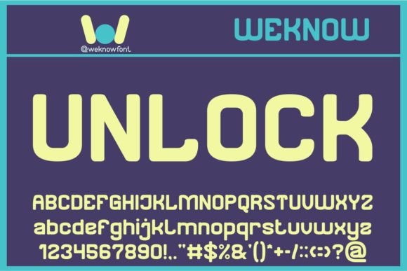 Unlock: A Modern Sans Serif for Clean Branding